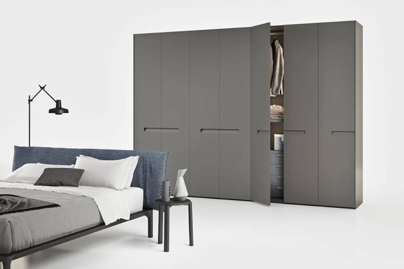 Liberty Hinged Doors Wardrobe Novamobili - 3