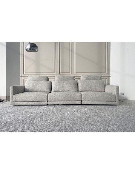 Bristol Grey Fabric Sofa (Expo Offer) Poliform - 1