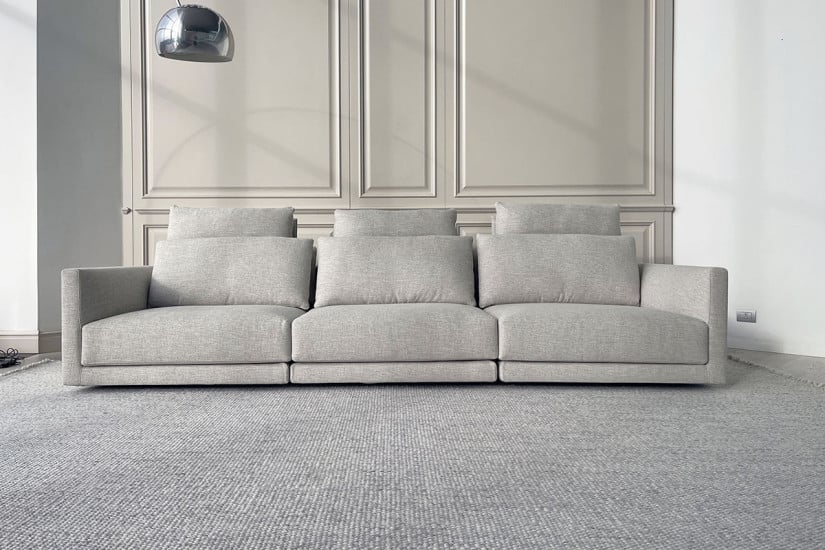 Bristol Grey Fabric Sofa (Expo Offer) Poliform - 1