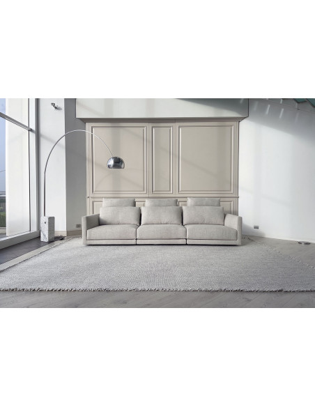 Canapé Bristol en tissu gris (Offre Expo) Poliform - 3