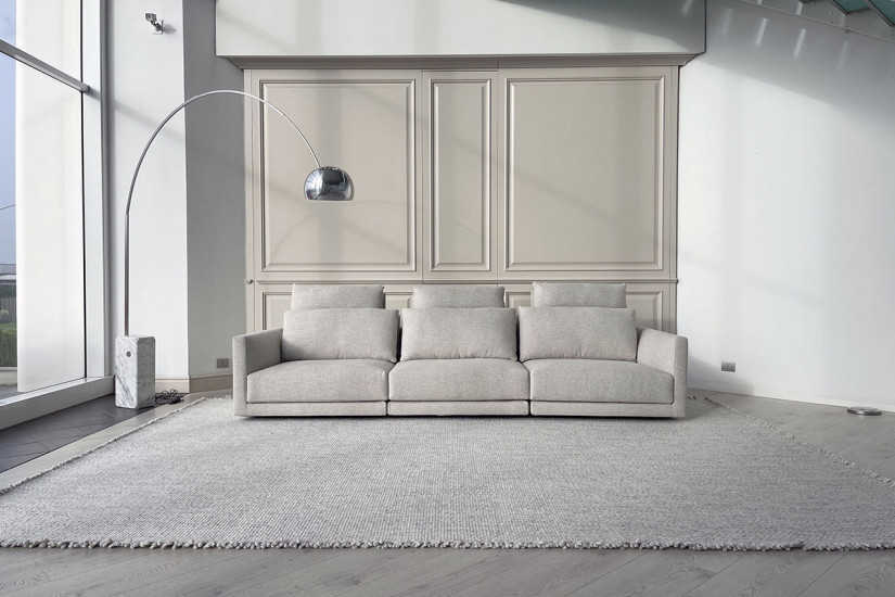 Canapé Bristol en tissu gris (Offre Expo) Poliform - 3