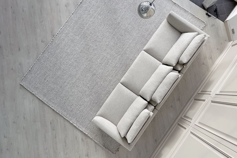 Bristol Grey Fabric Sofa (Expo Offer) Poliform - 4