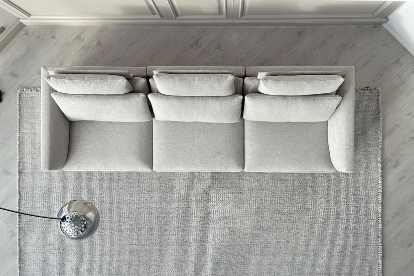 Bristol Grey Fabric Sofa (Expo Offer) Poliform - 5