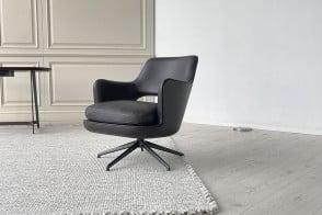 Fauteuil Eliseo en cuir marron (Offre Expo) Flexform - 7 2