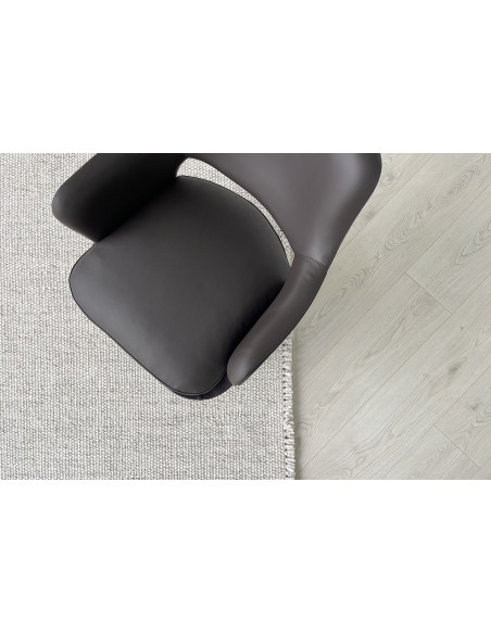 Poltrona Eliseo in pelle marrone (Offerta Expo) Flexform - 4