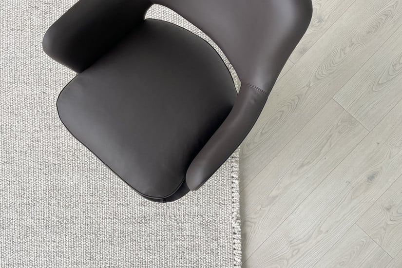 Eliseo Brown Leather Armchair (Expo Offer) Flexform - 4