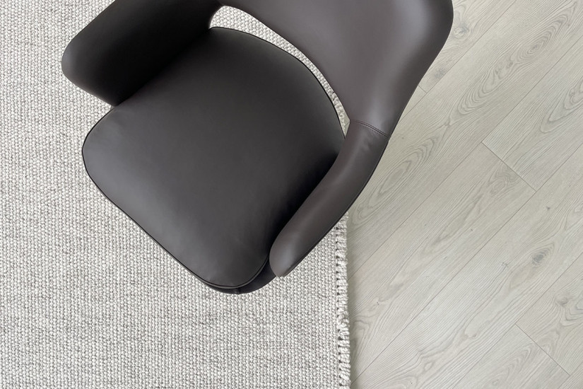 Poltrona Eliseo in pelle marrone (Offerta Expo) Flexform - 4