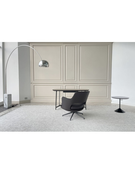 Eliseo Brown Leather Armchair (Expo Offer) Flexform - 5