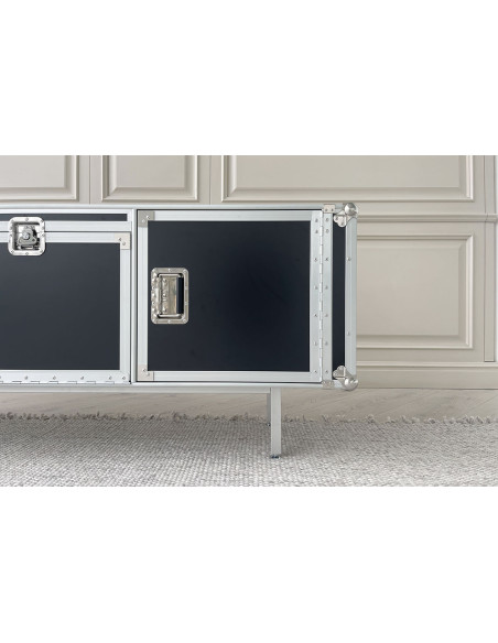 Total Flightcase Black Sideboard (Expo Offer) Diesel with Moroso - 4