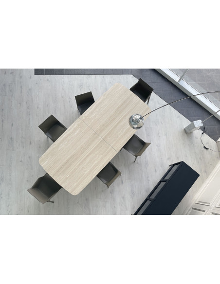 Table Monolith en travertin (Offre Expo) Poliform - 7