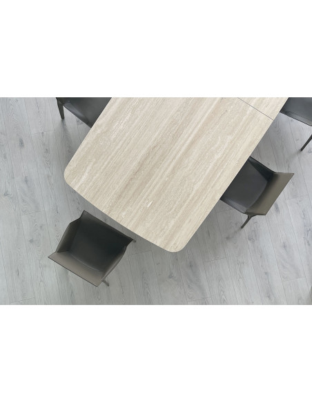 Table Monolith en travertin (Offre Expo) Poliform - 6