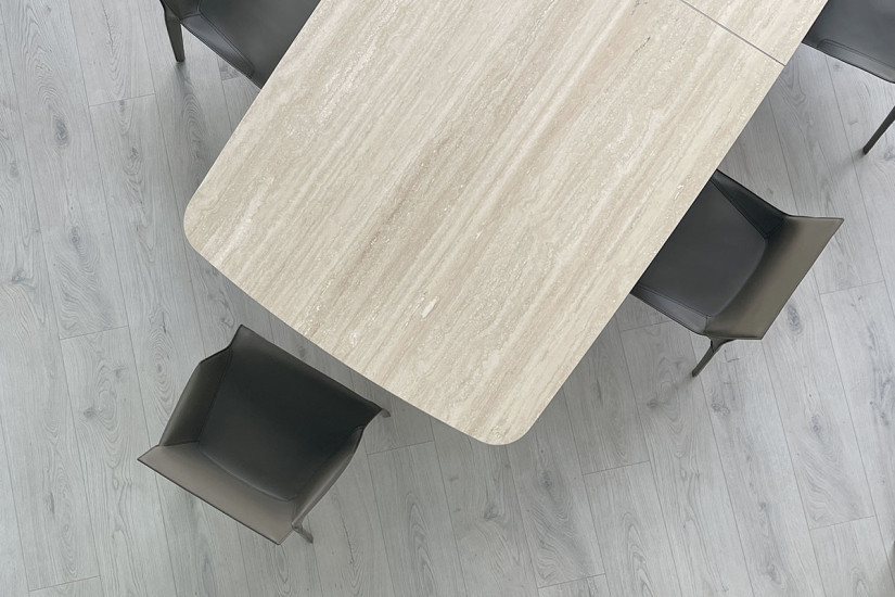 Table Monolith en travertin (Offre Expo) Poliform - 6