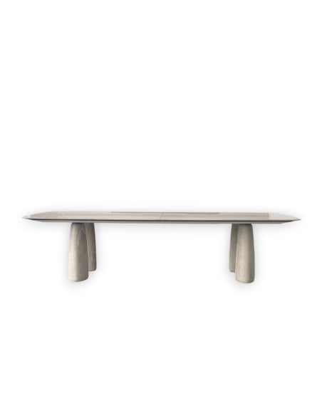Monolith Travertine Table (Expo Offer) Poliform - 8