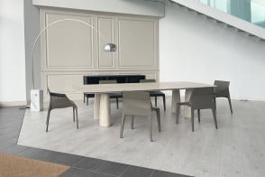 Tavolo Monolith in travertino (Offerta Expo) Poliform - 8 2