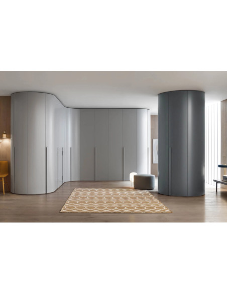 Armoire Alfa courbe à portes battantes Novamobili - 2