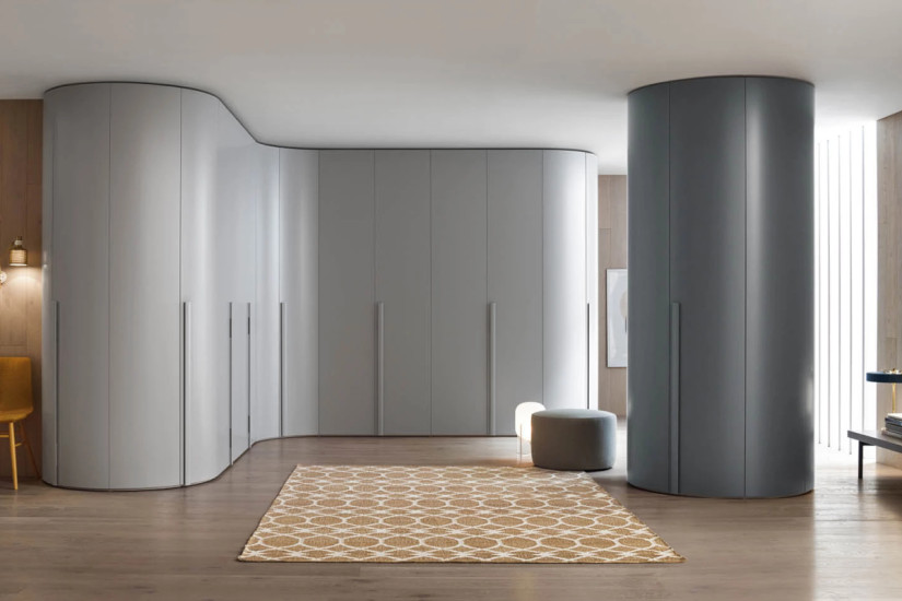 Armoire Alfa courbe à portes battantes Novamobili - 2