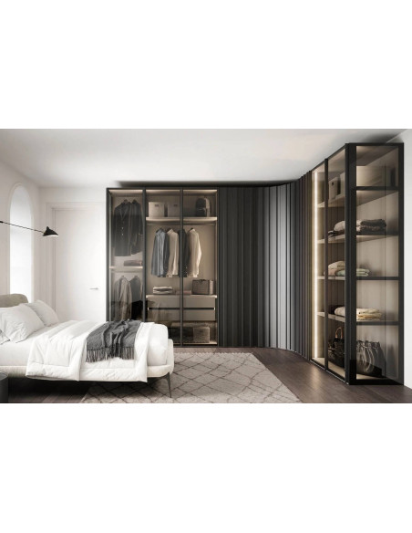 Armoire Perry à portes battantes Novamobili - 1