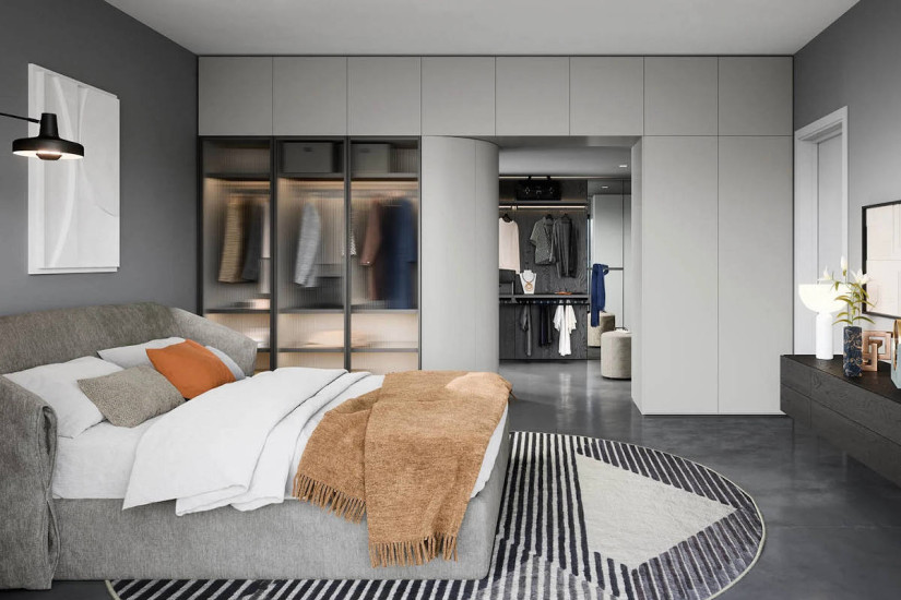 Armoire Perry à portes battantes Novamobili - 6