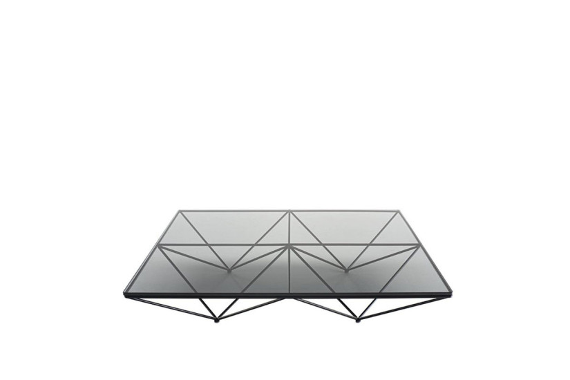 Tavolino Alanda '18 in vetro fumè (Offerta Expo) B&B Italia - 6