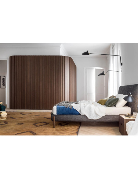 Stave Hinged Doors Wardrobe Novamobili - 3