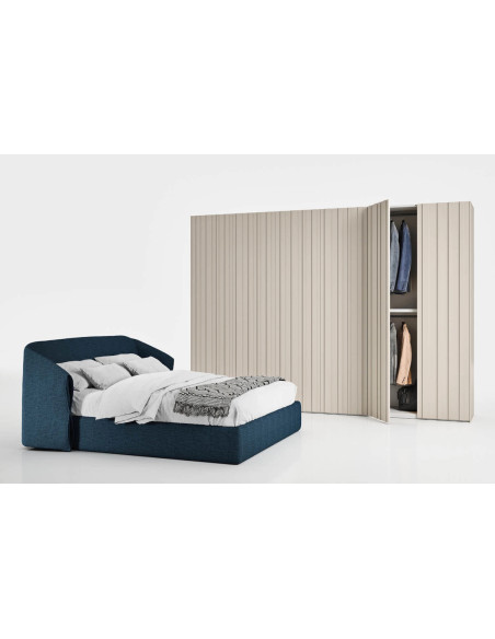 Stave Hinged Doors Wardrobe Novamobili - 5