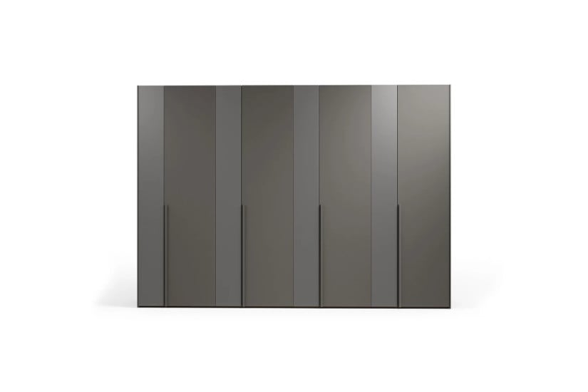 Thick Hinged Doors Wardrobe Novamobili - 3