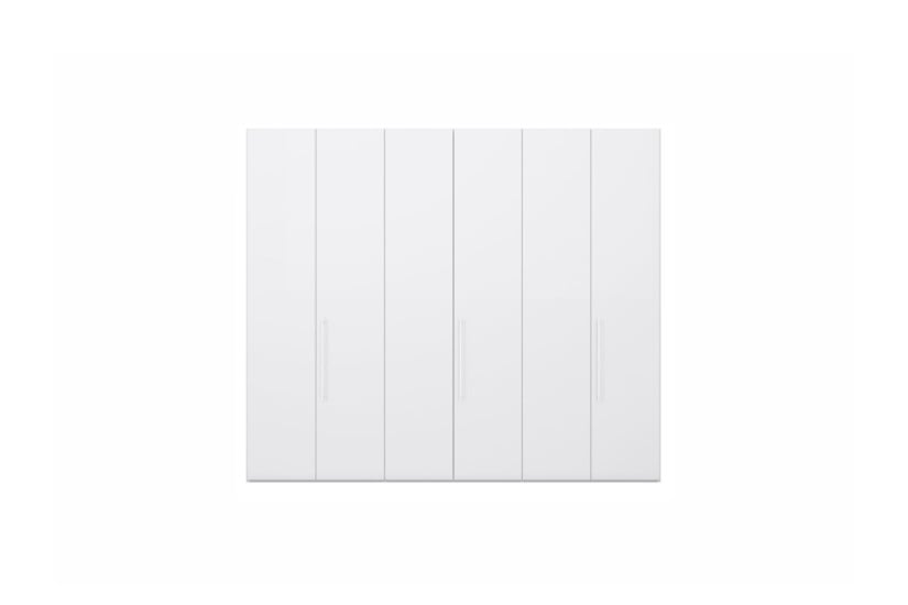 Thick Hinged Doors Wardrobe Novamobili - 4