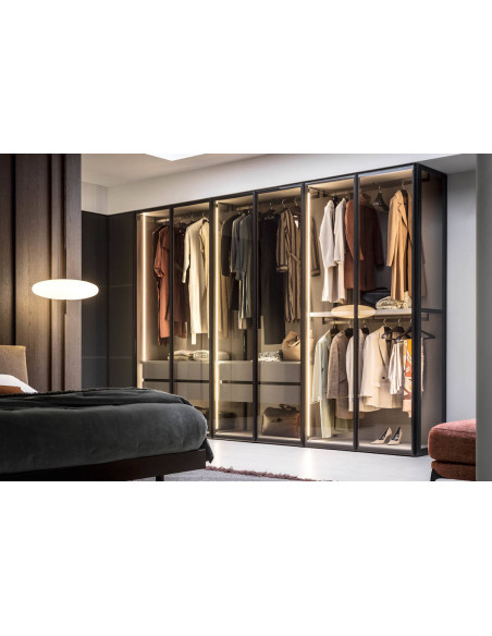 Armoire Perry à portes battantes Novamobili - 1