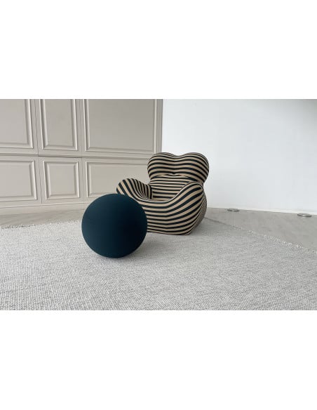 Fauteuil Up 50 en tissu bicolore (Offre Expo) B&B Italia - 1