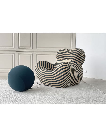 Up 50 Armchair in Two-Tone Fabric (Expo Offer) B&B Italia - 4