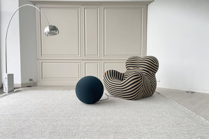 Fauteuil Up 50 en tissu bicolore (Offre Expo) B&B Italia - 6