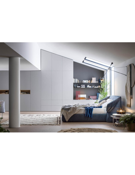 Alfa Hinged Doors Wardrobe Novamobili - 1