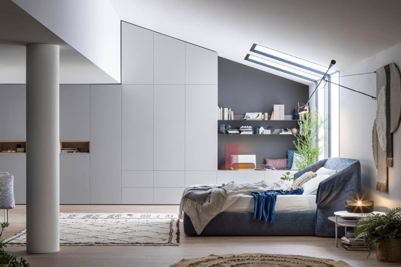 Alfa Hinged Doors Wardrobe Novamobili - 1