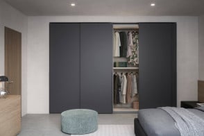 Alfa Sliding Doors Wardrobe Novamobili - 1