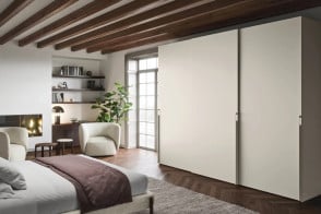 Alfa Sliding Doors Wardrobe Novamobili - 1 2