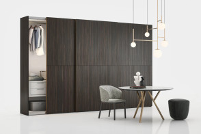 Allison Sliding Doors Wardrobe Novamobili - 4 2