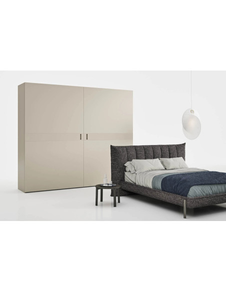 Class Flush-Closing Sliding Doors Wardrobe Novamobili - 3