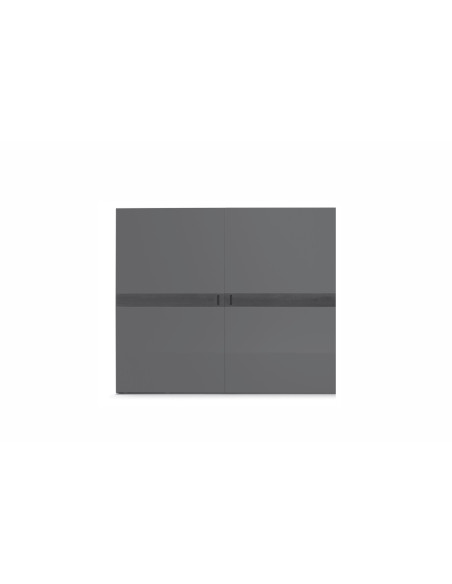 Class Flush-Closing Sliding Doors Wardrobe Novamobili - 5