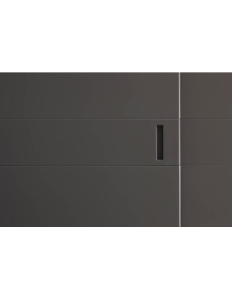 Class Flush-Closing Sliding Doors Wardrobe Novamobili - 5