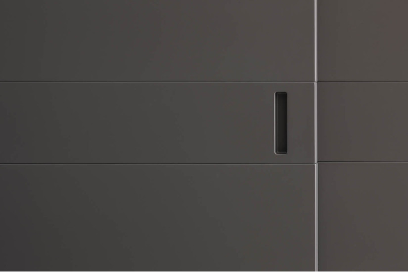 Class Flush-Closing Sliding Doors Wardrobe Novamobili - 5