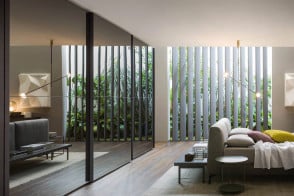 Crystal Sliding Doors Wardrobe Novamobili - 1 2