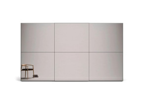 Crystal Sliding Doors Wardrobe Novamobili - 4