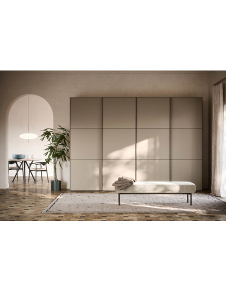Dover Sliding Doors Wardrobe Novamobili - 1