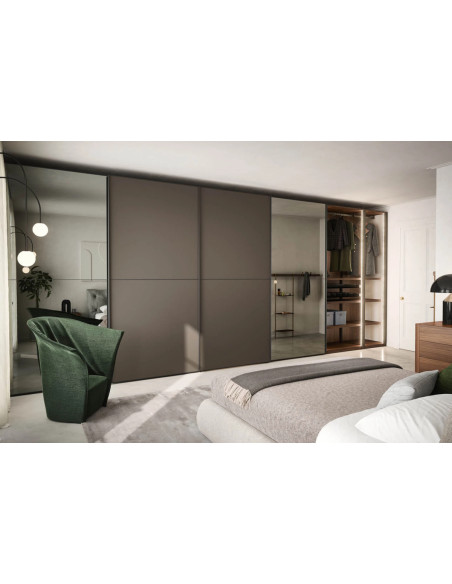 Dover Sliding Doors Wardrobe Novamobili - 3