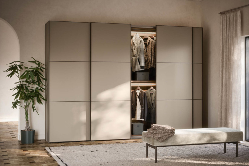 Dover Sliding Doors Wardrobe Novamobili - 2