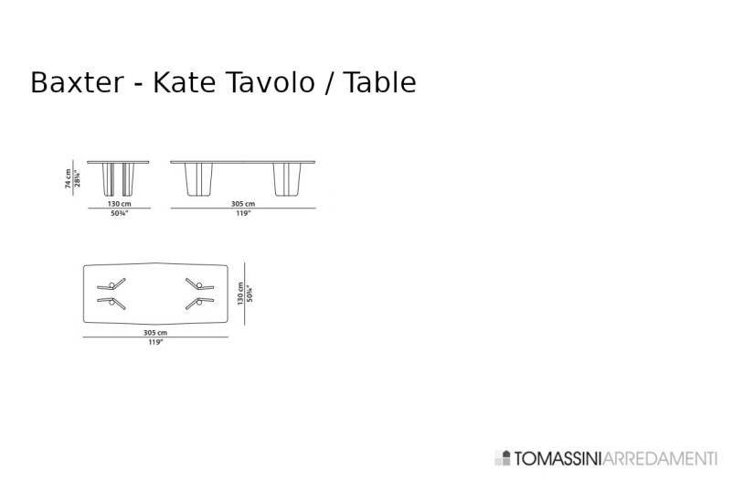 Table Kate Baxter - 5
