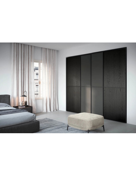 Layer Sliding Doors Wardrobe Novamobili - 3