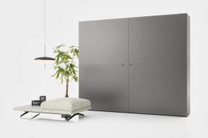 Armoire Middle à portes coulissantes affleurantes Novamobili - 5 2