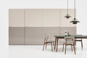 Middle Sliding Doors Wardrobe Novamobili - 1 2