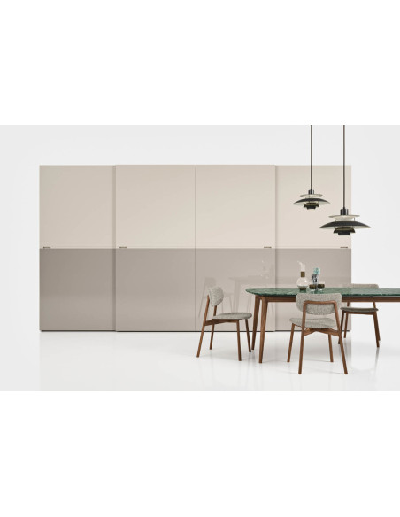 Middle Sliding Doors Wardrobe Novamobili - 2